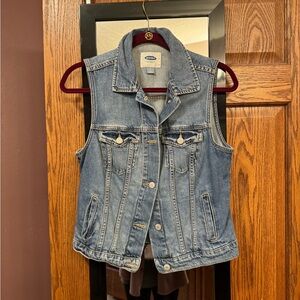 Old navy jean vest